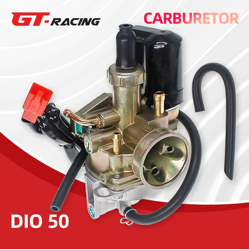bình xăng con Bộ Chế Hòa Khí  DIO 2 19mm HONDA DIO 50 1 SYM EURO JET100 AF17 18 2 thì