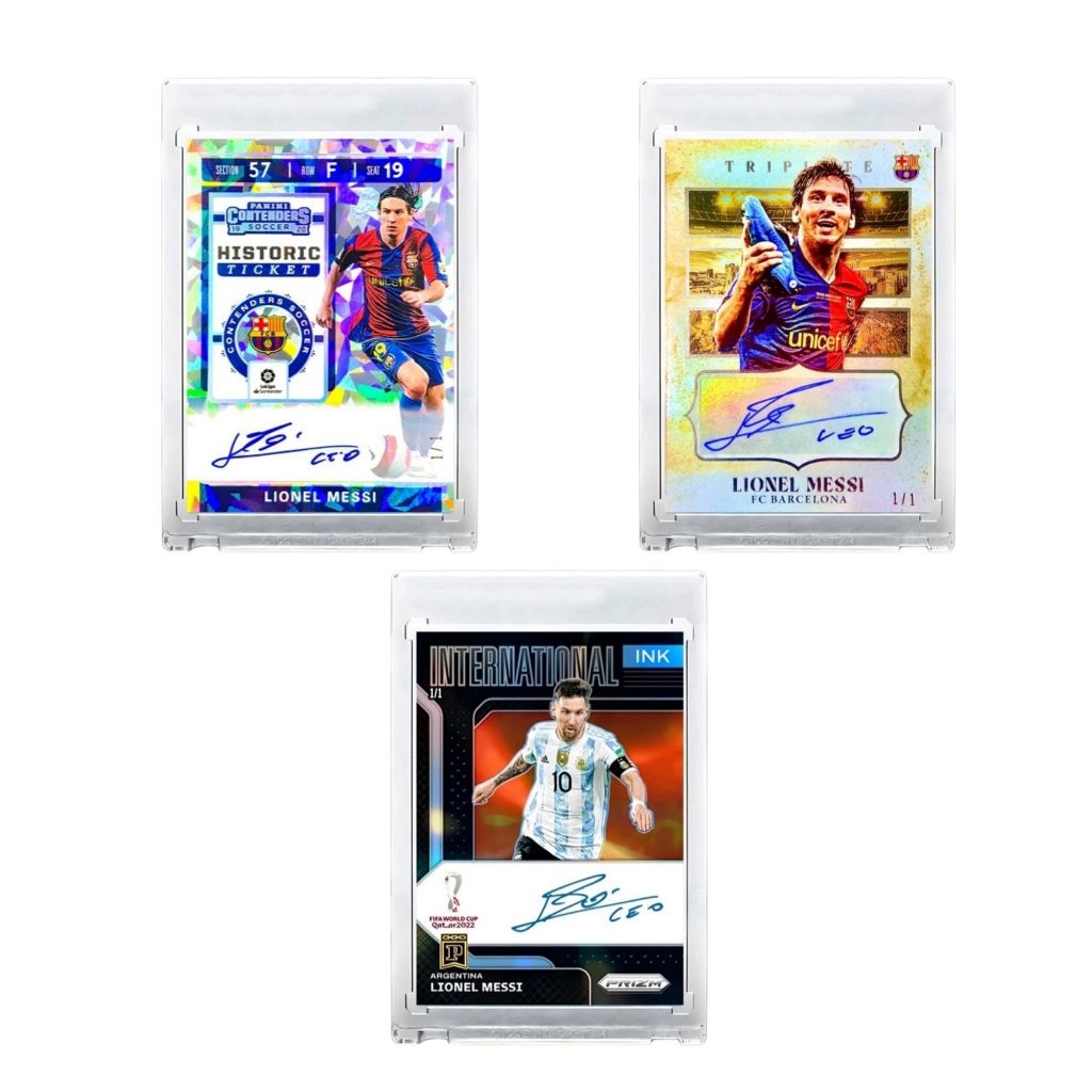 Thẻ sao chữ ký Lionel Messi / Phiên bản sưu tập / Bộ sưu tập quạt bóng đá Thẻ sao chữ ký