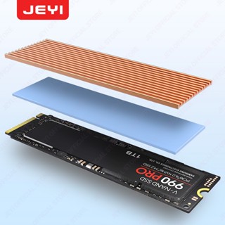 JEYI Đệm Tản Nhiệt m.2 ssd Bằng Nhôm ps5 Cho n80 nvme ngff m2 2280 pci-e ssd 