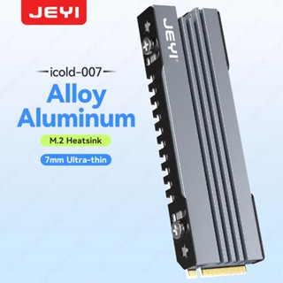 JEYI Tản Nhiệt m.2 ssd nvme ngff Bằng Nhôm Với Đệm silicone Cách Nhiệt Cho pc / ps5 pcie 2280 Sd icold-007