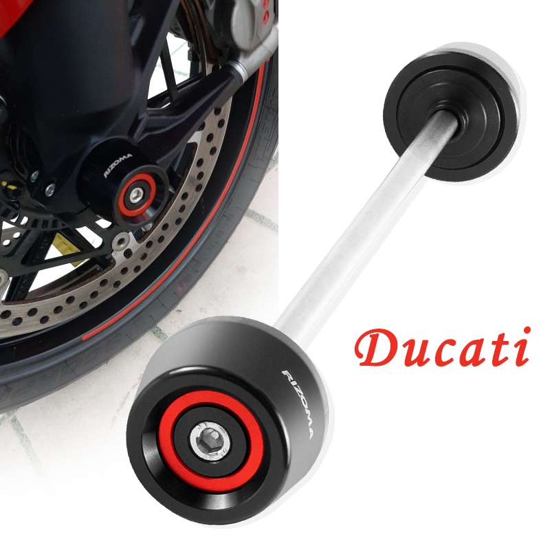 Dành Cho Ducati Hyperstrada Hypermotard 796 / 821 / 950 / 939 Xe Máy Trục Trước Trượt Bảo Vệ Bánh Xe