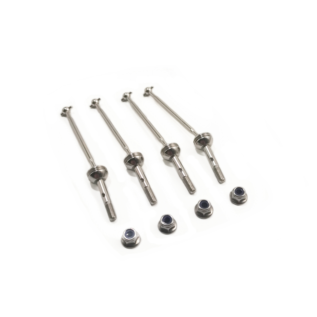 Phụ Kiện Cho Xe wltoys wltoys wltoys 144001 124017 124019 Rc set 4 Trục Truyền Động Bánh Xe Trước Và