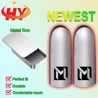 Hy MLBB Chơi Game Tay Cầm Tay Trò Chơi Di Động Găng Tay Cho PUBG Thoáng Khí Tay Cầm Ngón Tay Đầu Ngón Tay Chống Trơn Trượt Sợi Bạc Chơi Game Bao