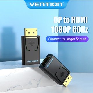 Bộ chuyển đổi DP sang HDMI Vention Hỗ Trợ 4K mạ vàng Đầu chuyển đổi DisplayPort to HDMI cho máy tính xách tay