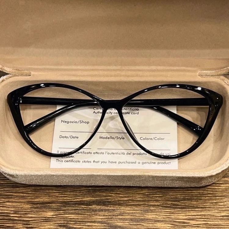 🍥jellycuty🍥 👓Mắt mèo tam giác bướm chống ánh sáng xanh kính phẳng dành cho nữ thời trang chống ánh sáng xanh kính mắt khung | BigBuy360 - bigbuy360.vn