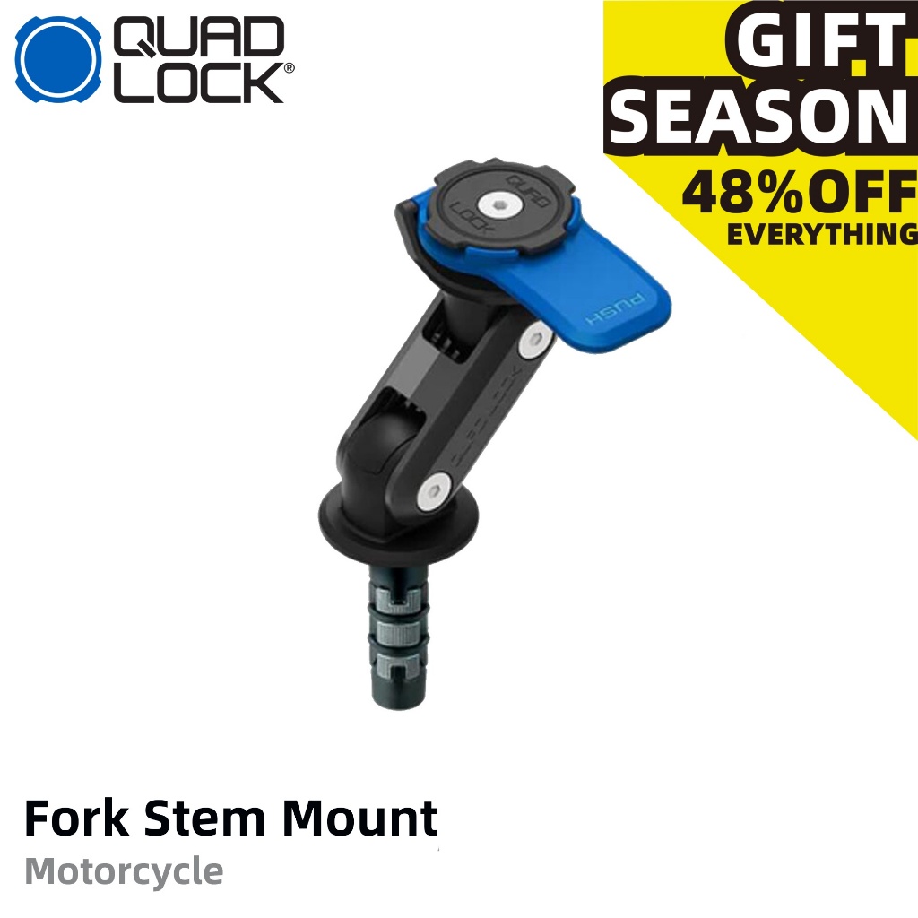 Quad Lock Phụ kiện xe máy Xe máy Fork Thân gắn
