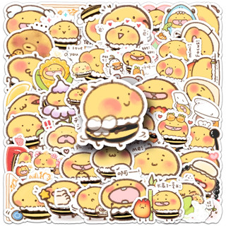 50 Miếng Dễ Thương Ong mimi Graffiti Dán Chống Thấm Nước DIY Cho Ốp Lưng Điện Thoại Laptop Mũ Bảo Hiểm Xe Hơi Miếng Dán Sáng Tạo Nhà Decal