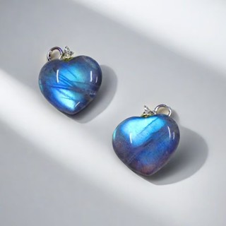  Labradorite Mặt Dây Chuyền Đá Labradorite Năng Lượng Thạch anh Dây Chuyền Mặt Trăng Tự Nhiên Cao Cấp 
