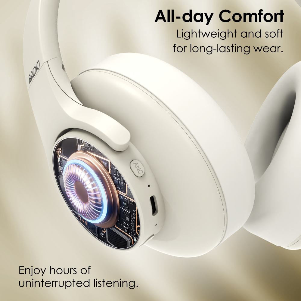 Bridio M10Pro Tai Nghe Bluetooth Không Dây Hỗ Trợ ANC Giảm Tiếng Ồn Hỗ Trợ Gọi Điện Thoại Bluetooth 5.4 | BigBuy360 - bigbuy360.vn