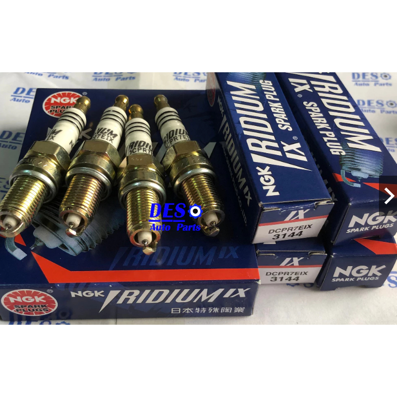 4 Bugi Genunine NGK Iridium Alza, Myvi 2007 plus Avanza Rush Perodua DCPR7EIX3144 Harley Davidson Xe