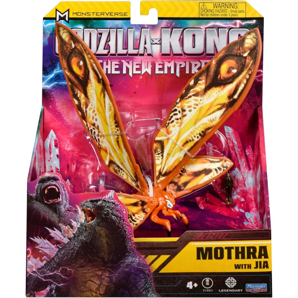 Godzilla x Kong: The New Empire 15cm Mothra Hình với Mini Jia