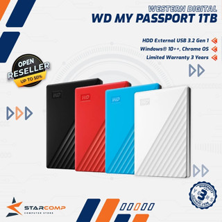 Wd Western Digital My Passport HDD 1TB 2TB  USB 3.0 ổ cứng 2.5 "Di động bên ngoài cứng Drivk