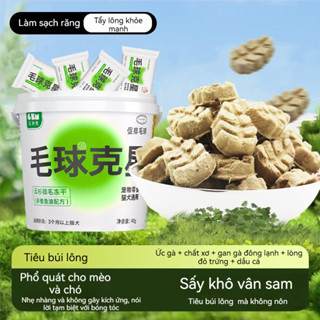   Gzm  Bánh Thưởng Vân Sam Cho Mèo Tiêu Búi Lông Răng Hàm Cỏ Mèo Spruce 40g   Xô 