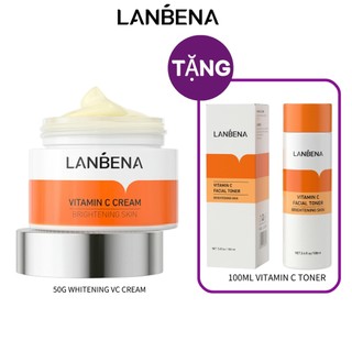  Kem Dưỡng Da Mặt Lanbena Vitamin C 50ml Dưỡng Ẩm Làm Trắng Nuôi Dưỡng Chống Nếp Nhăn Lão Hóa 