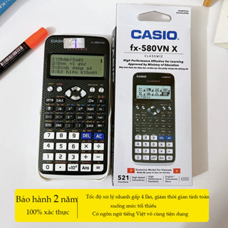 Máy tính Casio FX 580VNX - tính toán chính xác 100% - 3 màu độc đáo - bảo hành 2 năm