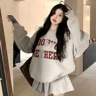  Heza Áo nỉ chui đầu nữ 2024 HOTSALE Thoải mái mềm mại thân thiện với da vừa vặn phong cách chữ cái linh hoạt thời trange WWY23B0QW8 48Z231129 
