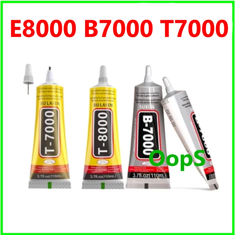 15ML 50ML 110ML E8000 B7000 T7000 Điện Thoại Tiếp Xúc Trong Suốt Sửa Chữa Dính Đa Năng Thủy Tinh Nhự