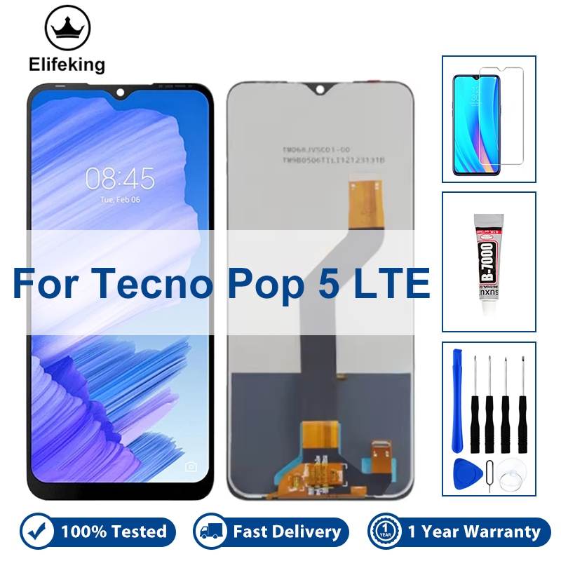 LCD Cho Infinix Tecno Pop 5 LTE BD4 Màn Hình Hiển Thị Bảng Số Hóa Cảm Ứng Lắp Ráp BD4i Thay Thế Với 