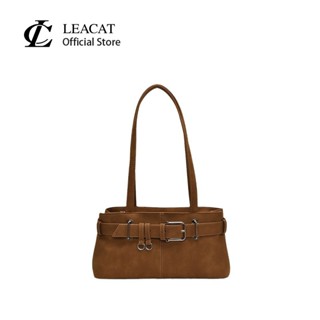 Túi đeo nách vai đơn cao cấp phong cách Hàn Quốc Leacat có thiết kế thích hợp Túi xách đi lại đa năng cổ điển