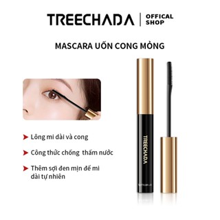 Treechada Mascara Chống lem Chống Thấm Nước Đế Nữ Dài Uốn Lâu Dài Cố Định Lâu Dài Tinh Tế Bàn Chải Đầu Kem Nữ