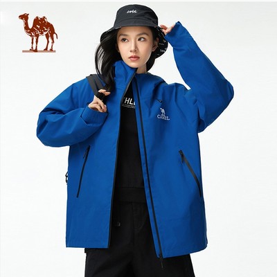 Áo khoác ba chống CAMEL CROWN  Unisex Bộ đồ leo núi vỏ cứng một lớp ngoài trời