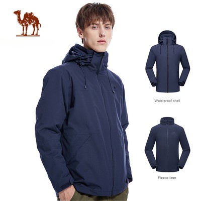 Áo khoác CAMEL CROWN  chống thấm nước thời trang cho nam