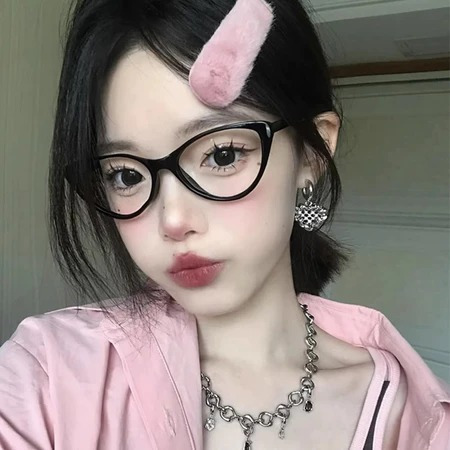 🍥jellycuty🍥 👓Kính thời trang nữ mắt mèo chống ánh sáng xanh và tia UV - Phong cách Hàn Quốc - Kính checkin, du lịch, selfi | BigBuy360 - bigbuy360.vn