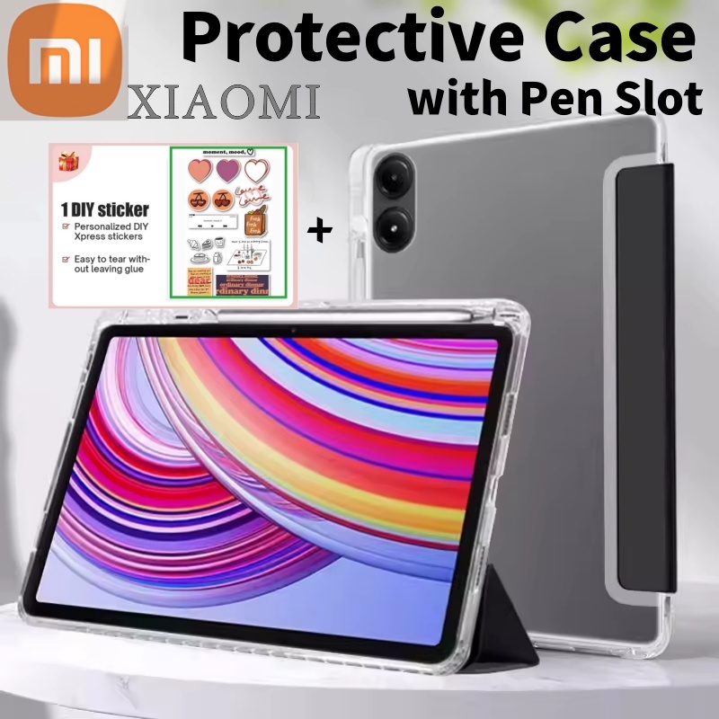 Ốp Lưng Thông Minh Trong Suốt Cho Redmi Pad 2 11inch 2025 Redmi Pad Pro 5G 12.1 inch Redmi Pad SE / 