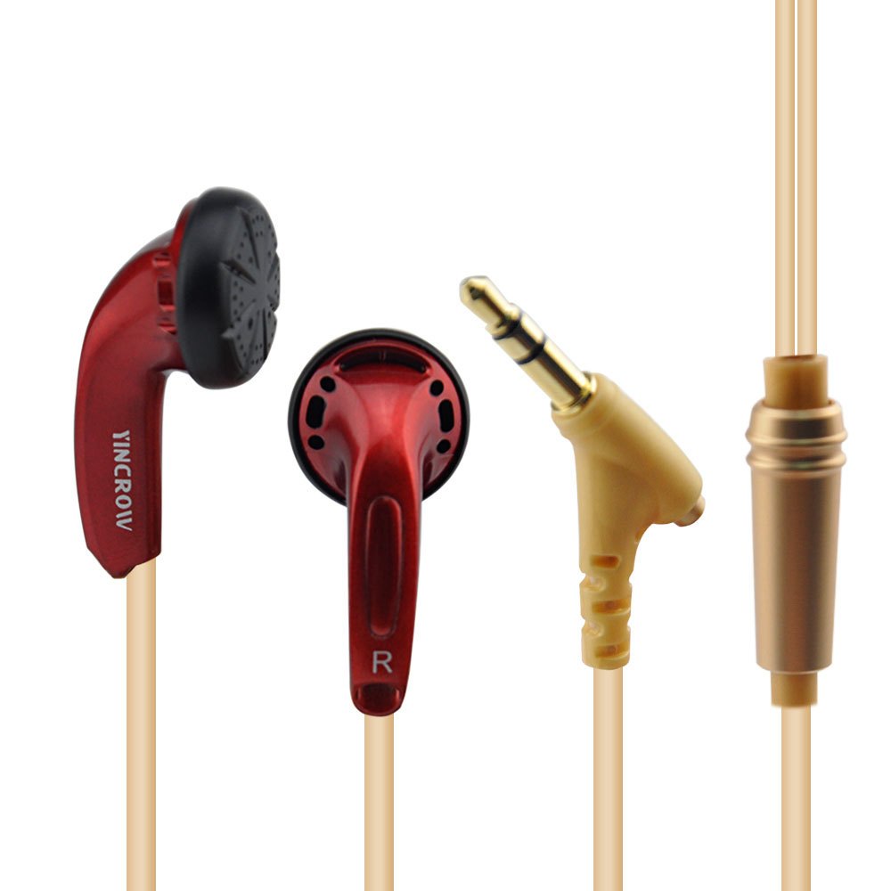 YINCROW X6 3.5mm Tai nghe nhét tai đầu phẳng Tai nghe HIFI sốt chuyên nghiệp PK PK1 MX985