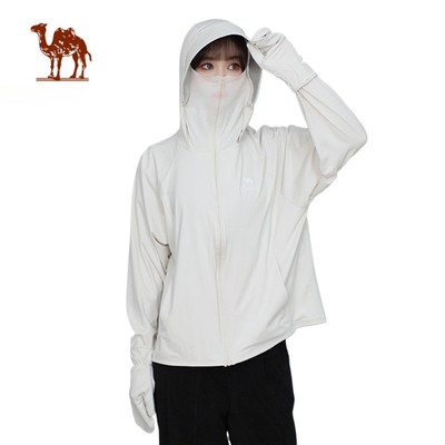 Quần áo chống nắng ngoài trời CAMEL CROWN  dành cho nữ Quần áo chống nắng thể thao trên băng chống tia cực tím