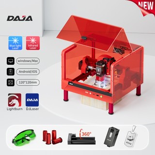 Daja A7 Mini PRO Máy Khắc Laser Thông Minh Đơn Giản Mini Laser In Laser Cắt Máy Tính Để Bàn Nhãn Máy In DIY