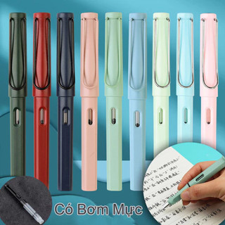 Bút máy có thể in được Thư pháp Chữ ký Văn phòng Trường học Viết 0.38MM【Bút có bơm mực 