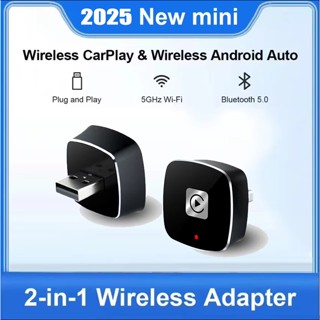 Bộ chuyển đổi Carplay không dây cho Android IP Auto 2 in1 Có dây sang hộp AI không dây Kết nối USB cho Volvo Benz Mg Kia Chery VW