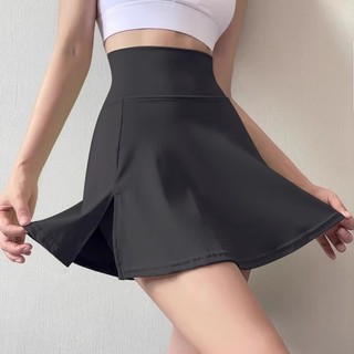 [L.circle] Váy Tennis 2 trong 1 Váy tập Yoga chạy bộ thể dục eo cao Quần short chống phơi khô nhanh