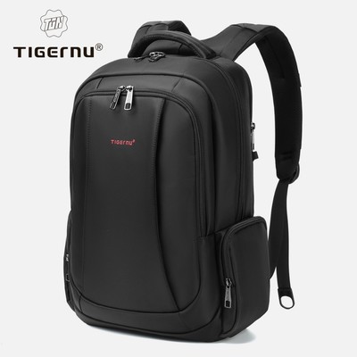 Tigernu 3143 Du Lịch Dung Tích Lớn Chân Không Chống Trộm Dây Kéo Ba Lô Chống Thấm Nước Người Túi Phù Hợp Với Túi Laptop 15-17inch