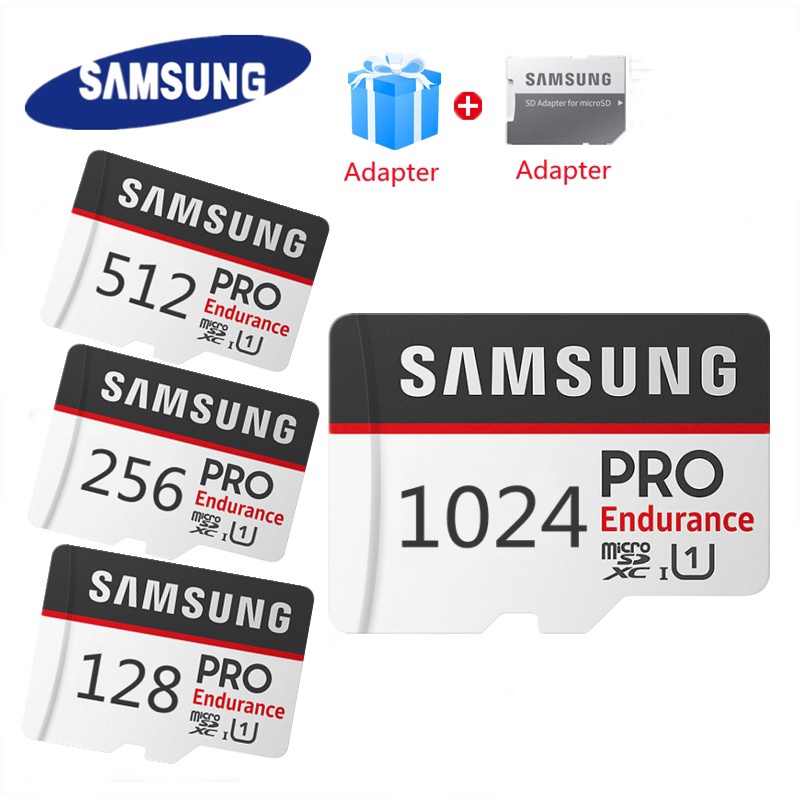 Thẻ nhớ Samsung PRO 1024GB 512GB 256GB TF cho máy ảnh máy tính bảng điện thoại