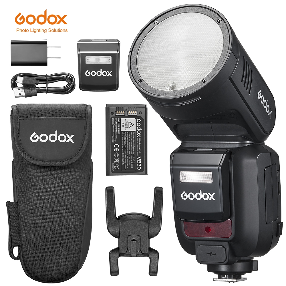 Camera đầu tròn Godox V100 TTL Li-ion Flash Power Beyond Limits 100Ws