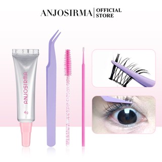 ANJOSIRMA Bộ Keo Dán Lông Mi Giả Kèm Với nhíp