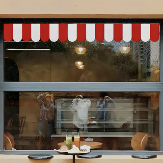 Cửa Sổ Trang Trí Cửa Hàng Kính Cửa Sổ Đồ Trang Trí Năm Mới Giáng Sinh Lễ Hội Mùa Xuân Vòng Hoa Trang Trí