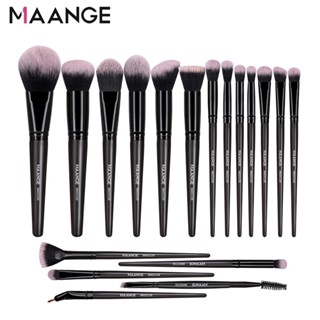  MAANGE Bộ cọ trang điểm 18 cây cọ trang điểm chuyên nghiệp đầu lông mềm mại 51239 