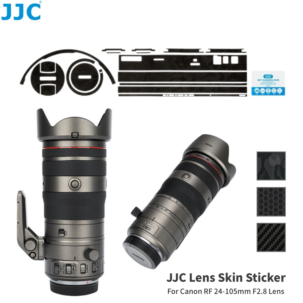 JJC SS-RF24105F28  Miếng Dán Chống Trầy Máy ảnh Cho Ống Kính Canon RF 24-105mm F2.8 Phim Bảo Vệ Da 3