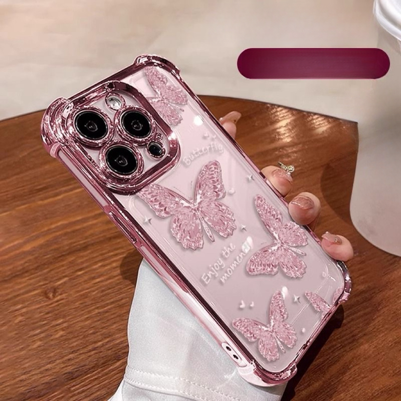 ốp lưng Oppo A3X 4G A98 5G A97 5G A78 5G A53 A33 A76 A96 A92 A52 Sport Rõ ràng chống rơi mặc đầy màu