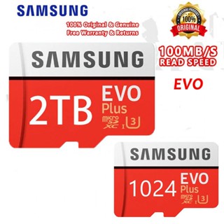 Thẻ Nhớ Samsung EVO Plus 2TB Chính Hãng - Thẻ Micro SD 1TB Tốc Độ Cao Cho Điện Thoại Di Động, Máy Tính Bảng, Máy Ảnh - Tốc Độ 521G