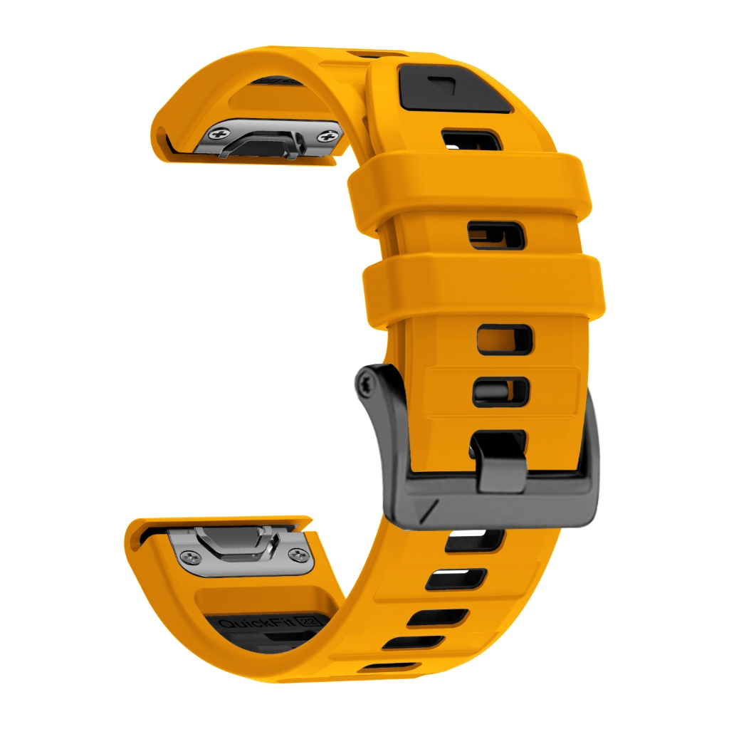 Dây đeo Quickfit Tương thích với Garmin Fenix 8 47mm / 51mm, Dây đeo silicon chắc chắn cho Garmin Fe