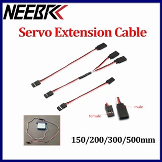  Neebrc 5 Chiếc 150   200   300   500 Mm Servo Cáp Nối Dài Dây Dẫn Nam Đến Nữ JR Cắm Cho RC Mô Hình Máy Bay Quadcopter Xe Tải 