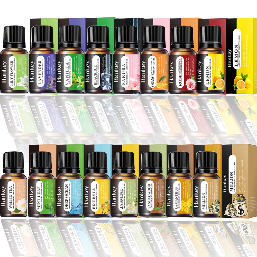 Dầu thơm hỗn hợp tinh dầu tự nhiên hòa tan trong nước cho máy khuếch tán hương thơm Máy tạo độ ẩm không khí đầu đốt dầu thơm Dầu tạo độ ẩm 10ml