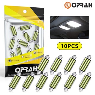 ((10 CÁI) T10 3014 Đèn LED bảng điều khiển nội thất ô tô Festoon 31MM 36MM 39MM 41MM Bóng đèn vòm biển số Ánh sáng ô tô Đèn vòm canbus