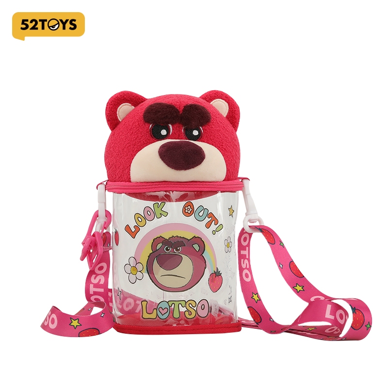 52TOYS Disney Lotso IT'S ME Series - Plush Doll Bag/Plush Transparent Doll Bag