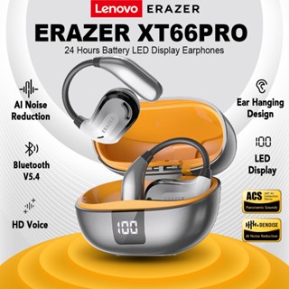 Lenovo ERAZER XT66 PRO Tai nghe không dây Tai nghe Bluetooth 5.4 có màn hình cảm ứng LED Tai nghe doanh nghiệp có Mic chống nước IPX5