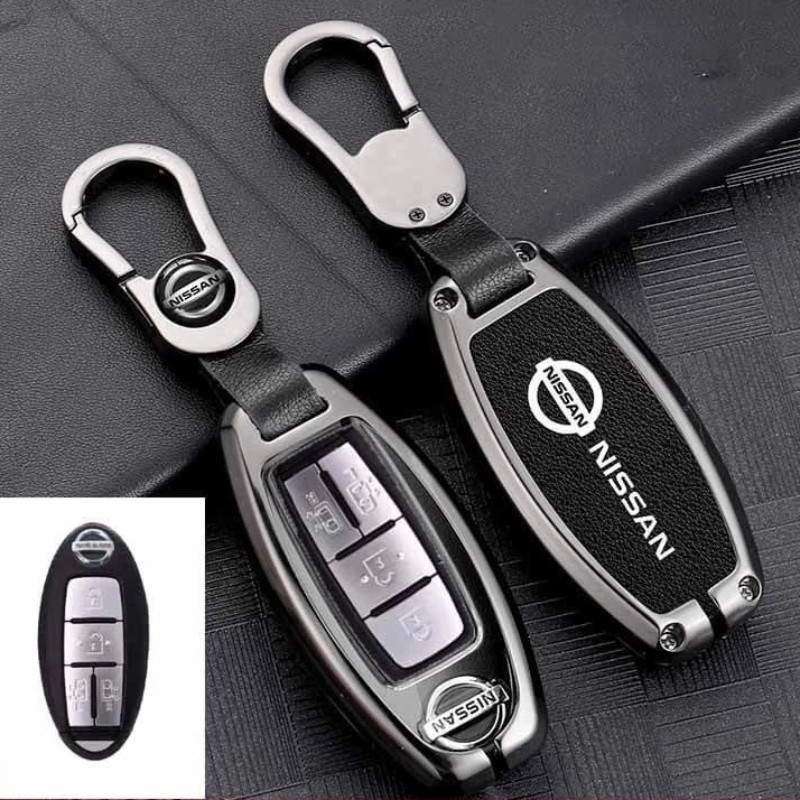 [Có sẵn] Vỏ chìa khóa ô tô hợp kim kẽm cho Nissan Serena C26 C27 C27 FL Elgrand Vỏ giữ kiểu dáng ô t